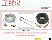 Tablet Screenshot of chandaoverseas.com